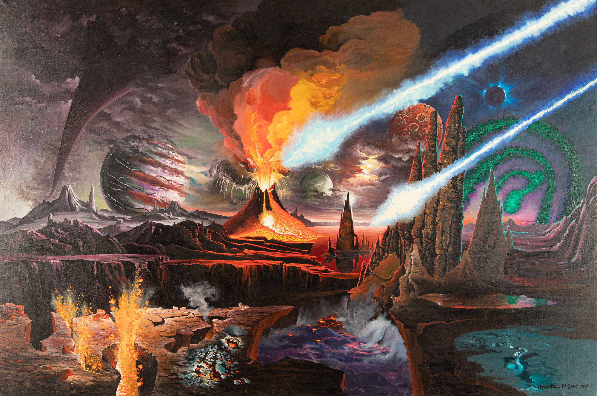 Cataclysme extra-terrestre - 7e allégorie apocalyptique