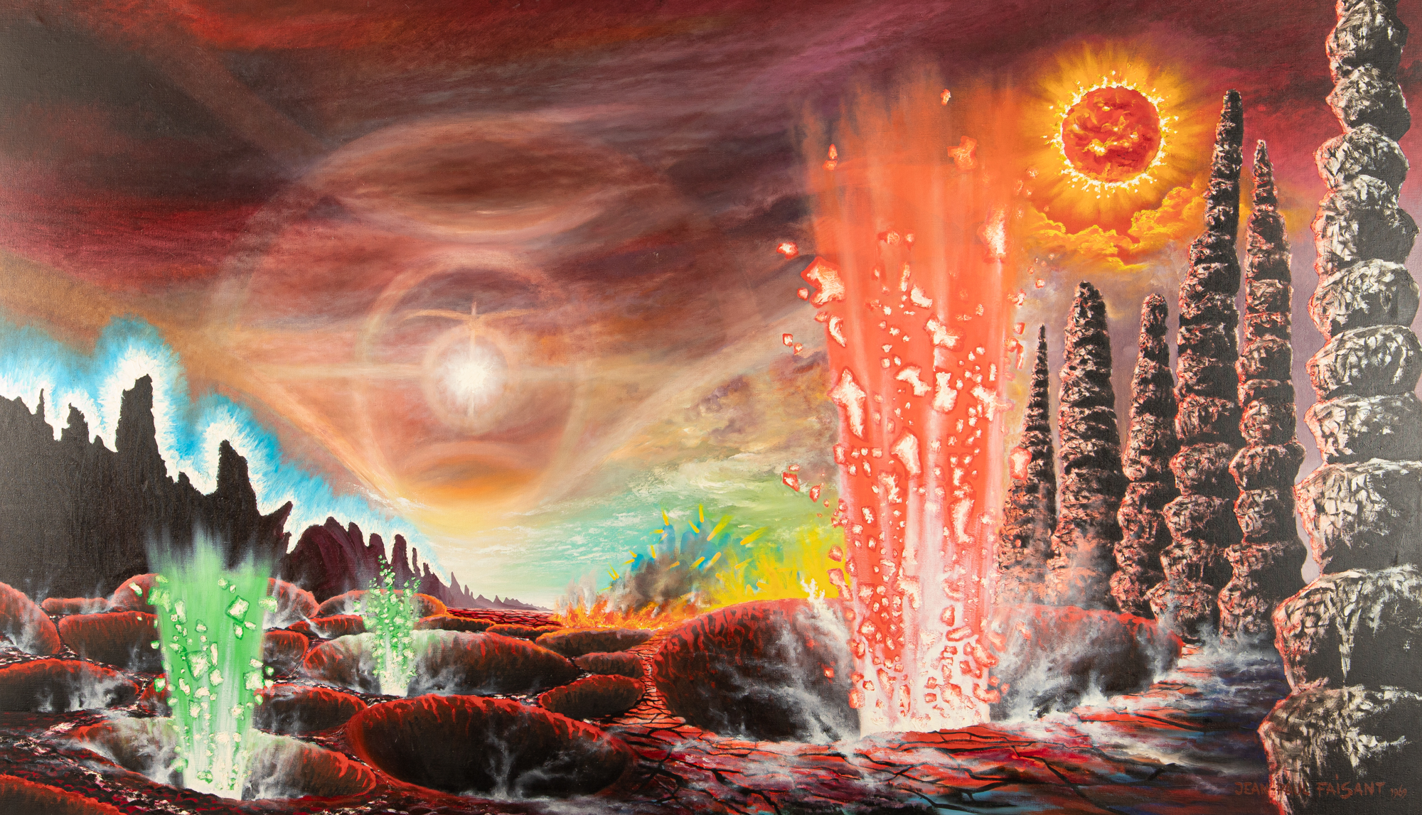 Vision sidérale - 9e allégorie apocalyptique