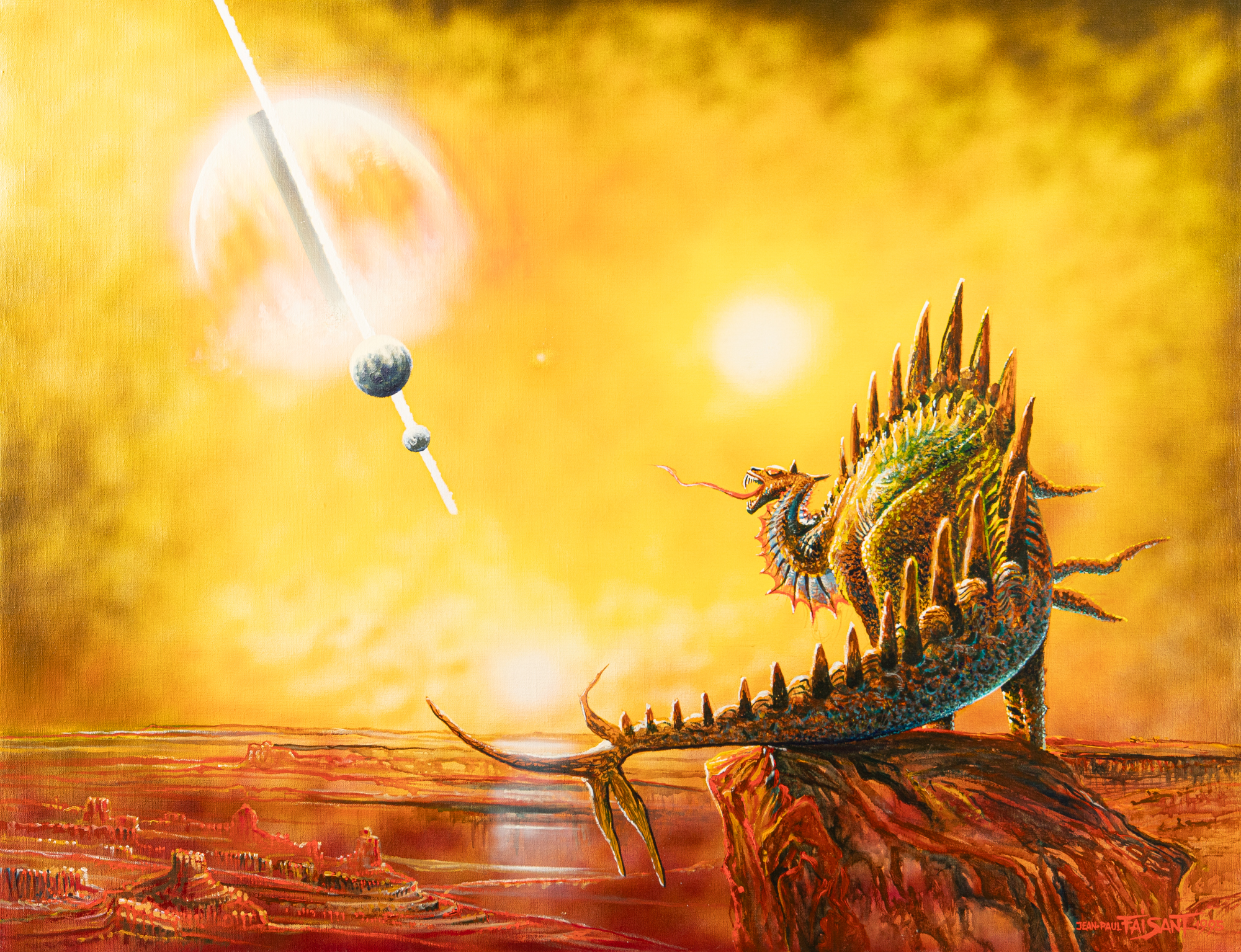 Le cri effroyable d’un dinosaure extra-galactique - 374e allégorie apocalyptique