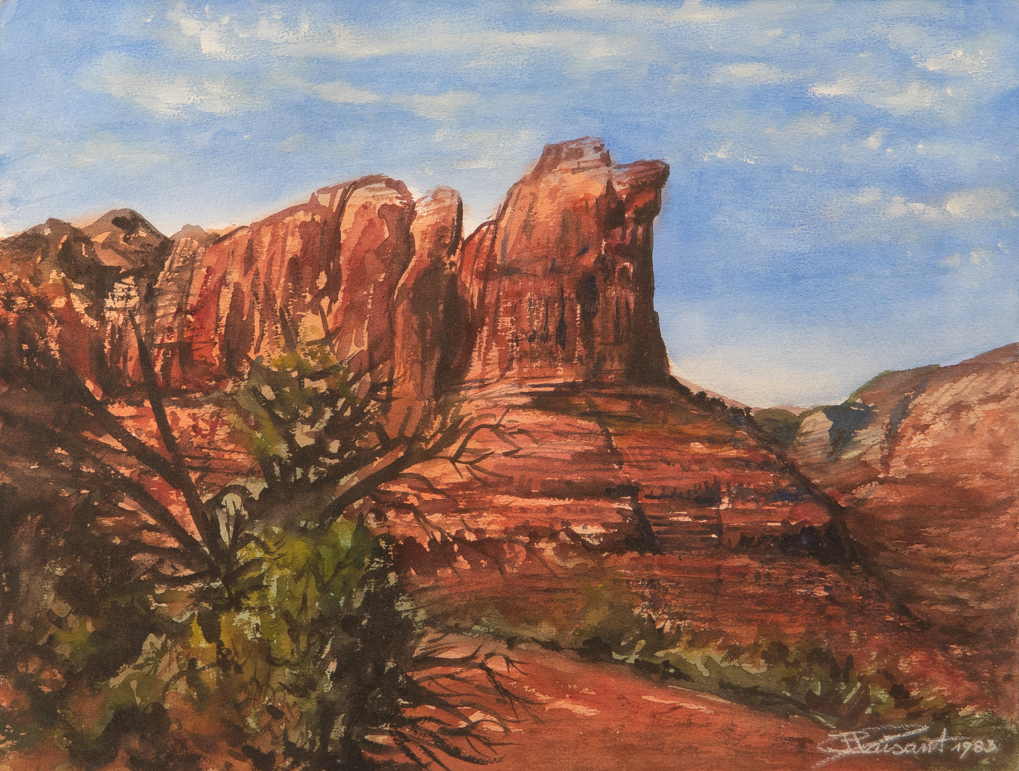Coffee Pot Rock - Oak Creek Canyon - Arizona - USA