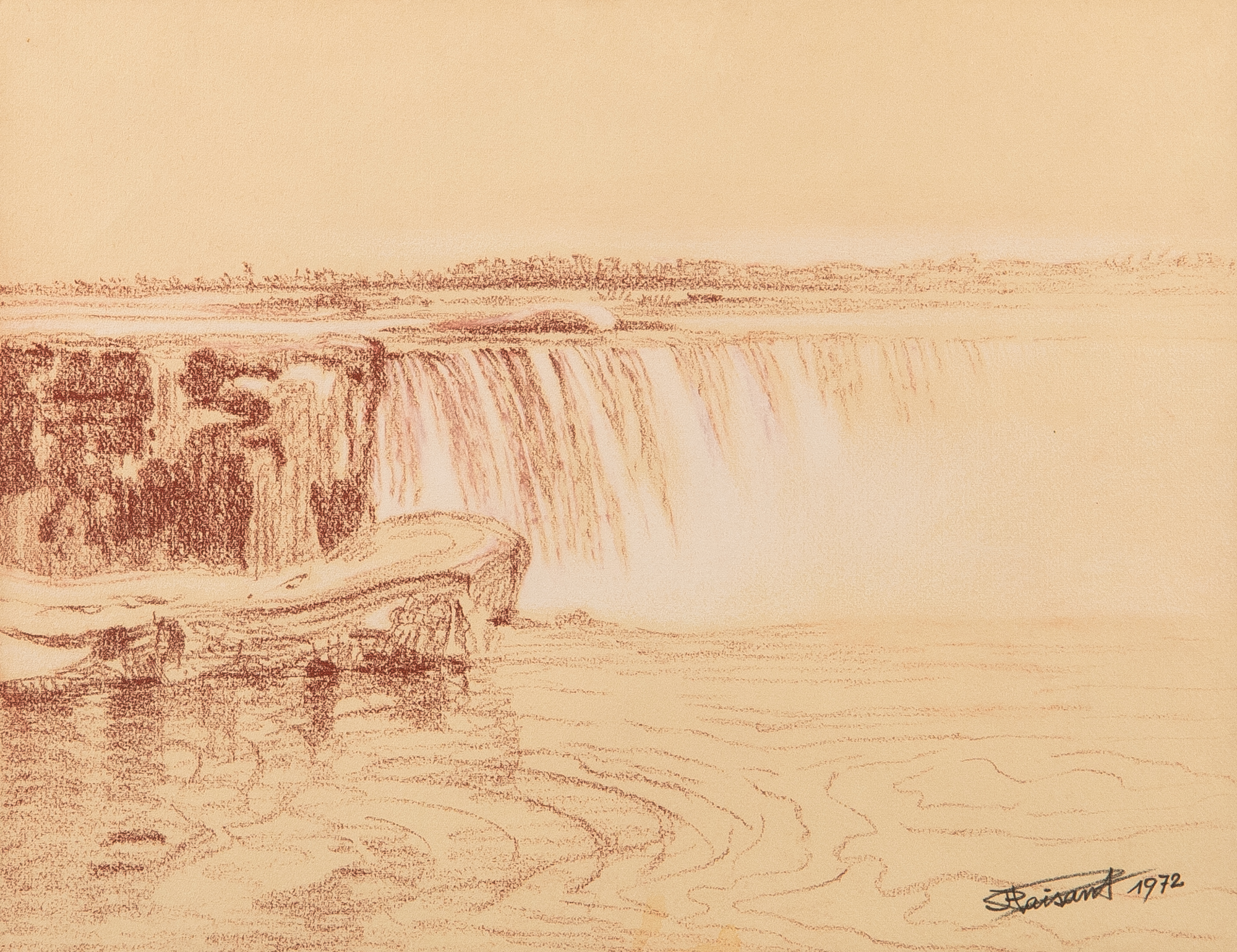 Chutes du Niagara en hiver - New - York - USA