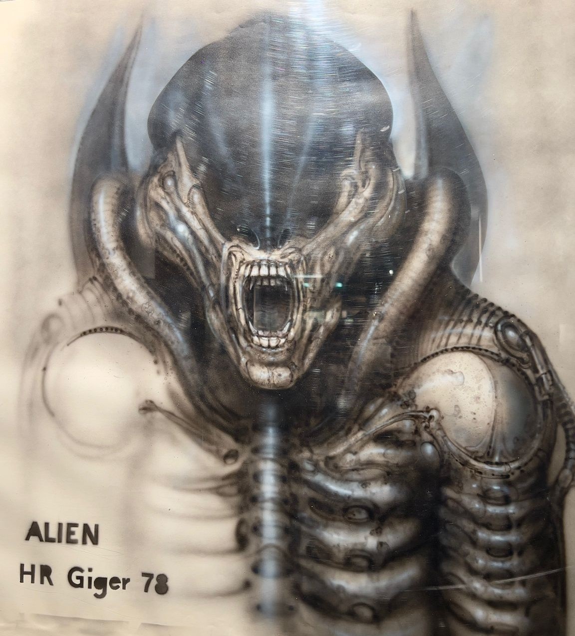 Museum HR Giger A alien giger on april 2024 1978